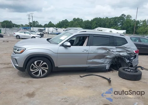 2023 Volkswagen Atlas 2.0T Sel from USA, damaged, VIN 1V2BP2CA9PC543715